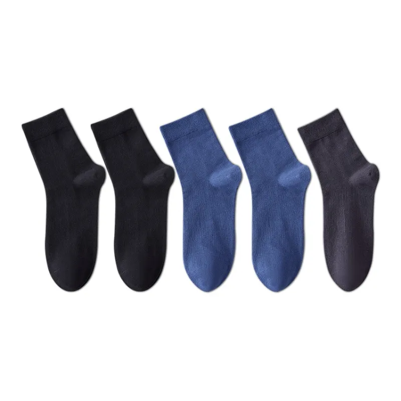MIIOW Knee High Socks Men's 5 Pack-4