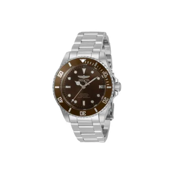 INVICTA Wrist Watch Automatic Mechanical Movement Stainless Steel Strap 36mm Tan Watch Dial Women's Watch