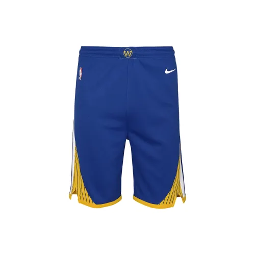 Nike X NBA Golden State Warriors Basketball Shorts Men Blue