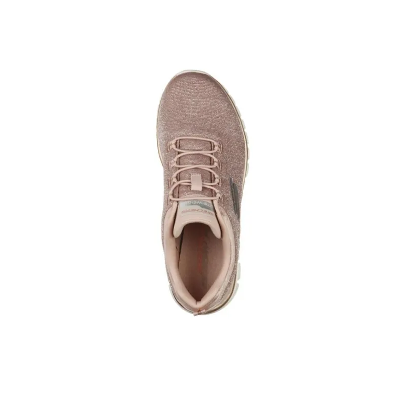 Skechers Graceful Anti-Slip Wear-Resistant Low-Top Casual Shoes Women's Rose Gold-2