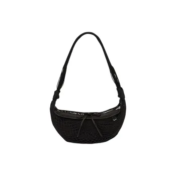 Lemaire Nylon With Polyester Portable Crossbody Bag, Shoulder Bag Women's Black