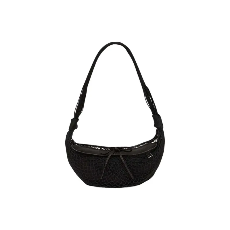 Lemaire Nylon With Polyester Portable Crossbody Bag, Shoulder Bag Women's Black-0