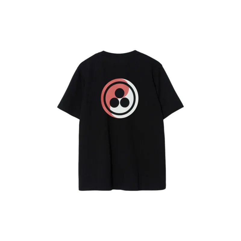 Maharishi Logo embroidered Organic Cotton T shirt-1