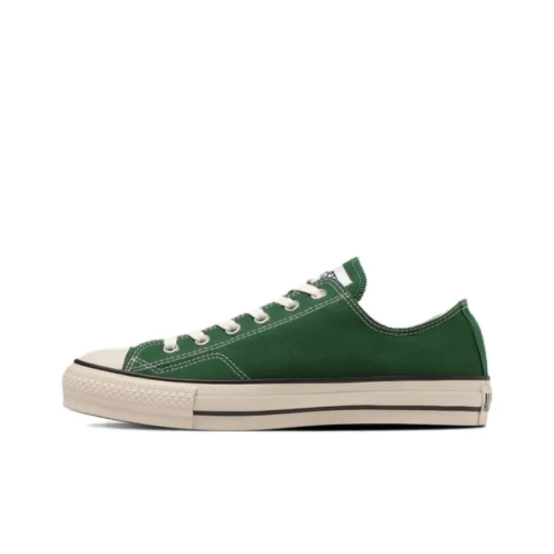 Converse All Star Slip-Resistant Lightweight Wear-Resistant Low-Top Canvas Shoes Unisex Green-0