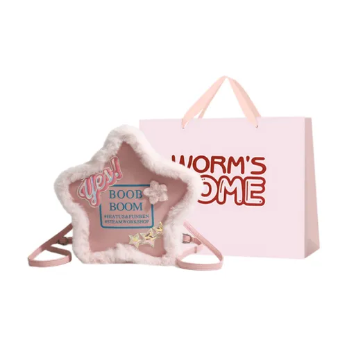 Worm's Home Backpacks Pink