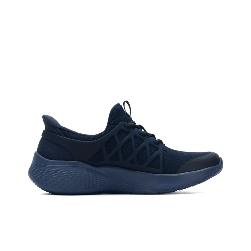 Skechers Bob's Anti Slip Wear Resistant Low Top Casual Shoes Women's Navy Blue-1