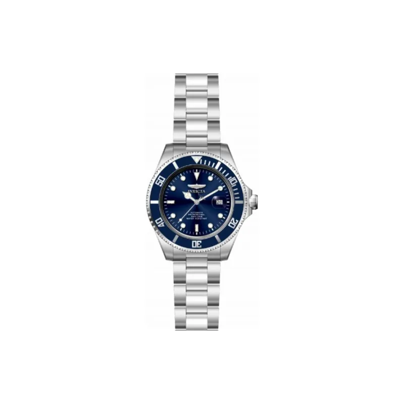 INVICTA Wrist Watch Automatic Mechanical Movement Stainless Steel Strap 47mm Blue Dial Men's Watches-2