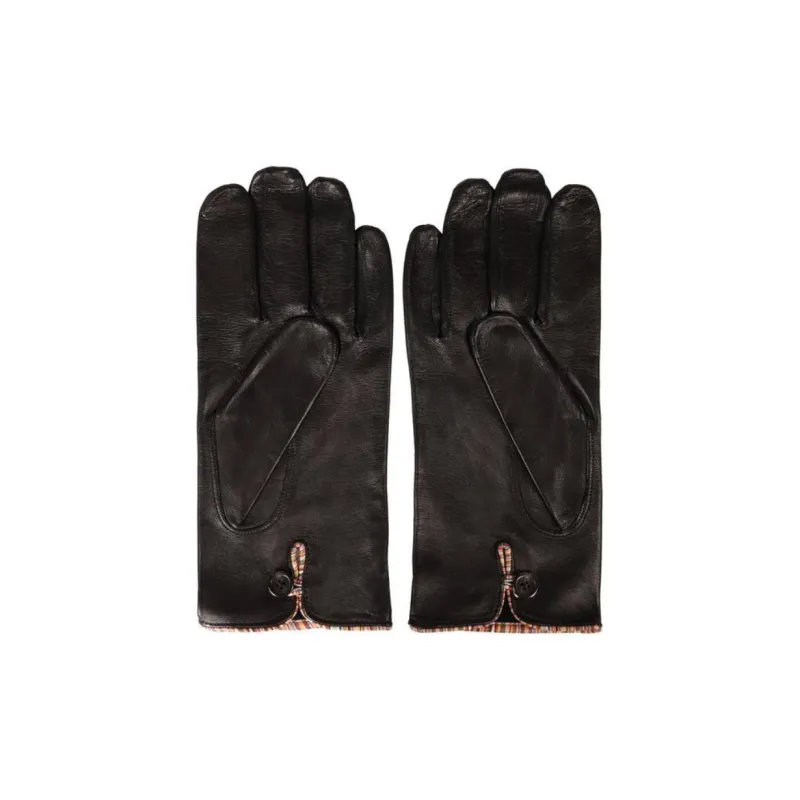 Paul Smith Stripe Detailed Full Finger Golves-0
