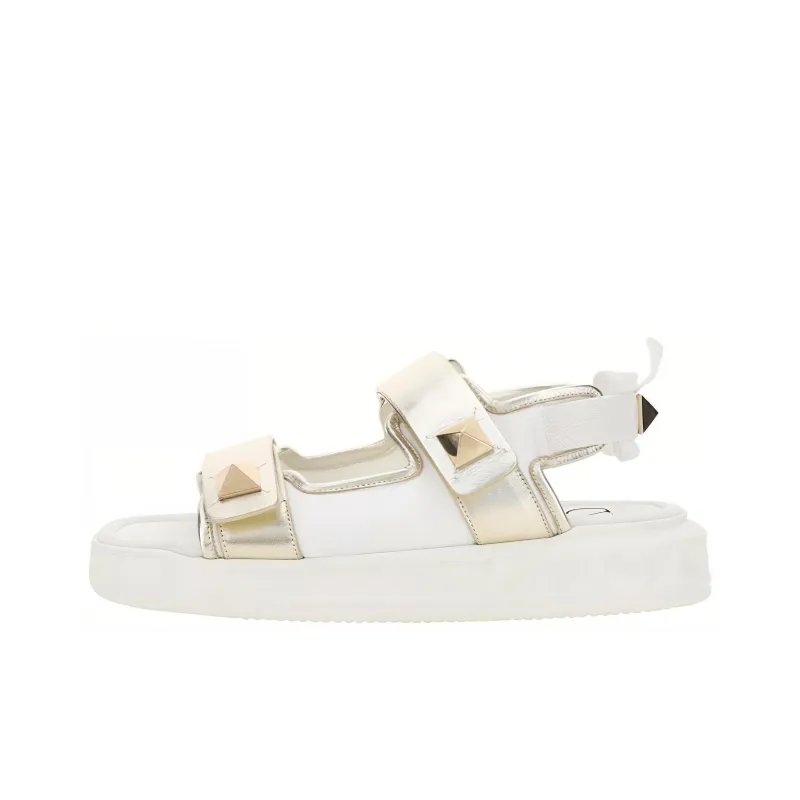 Valentino Beach Sandals Women's White-0