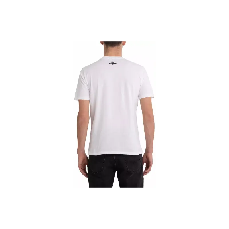 REPLAY T-Shirts Men White-2