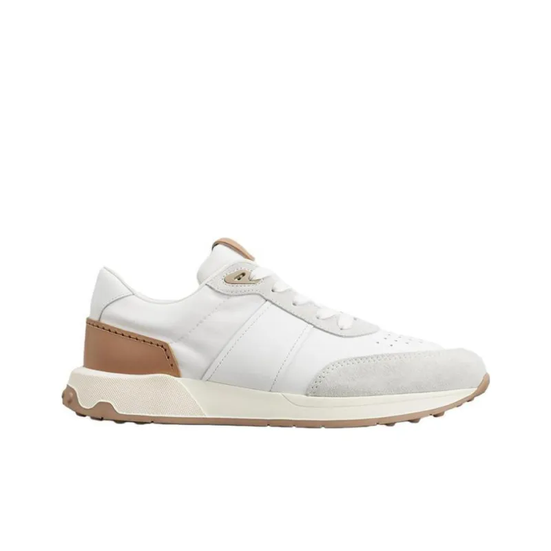 TOD'S Round Toe Lace-Up Sneakers-1