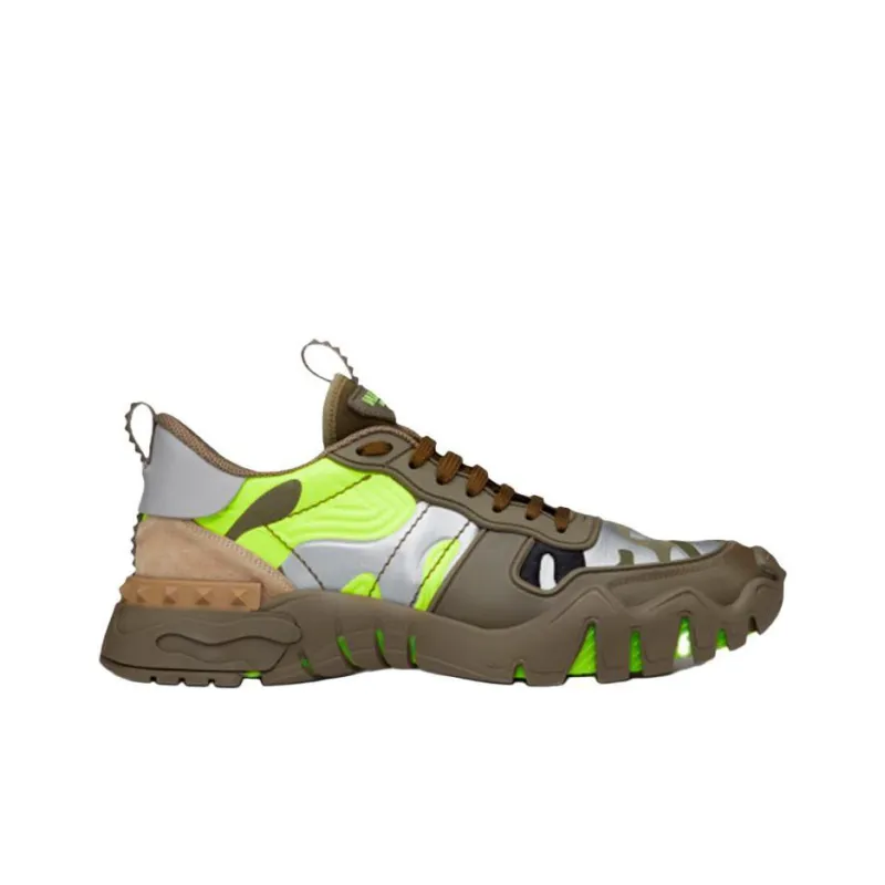 Valentino Rockrunner Plus 'Camo - Lime'-1