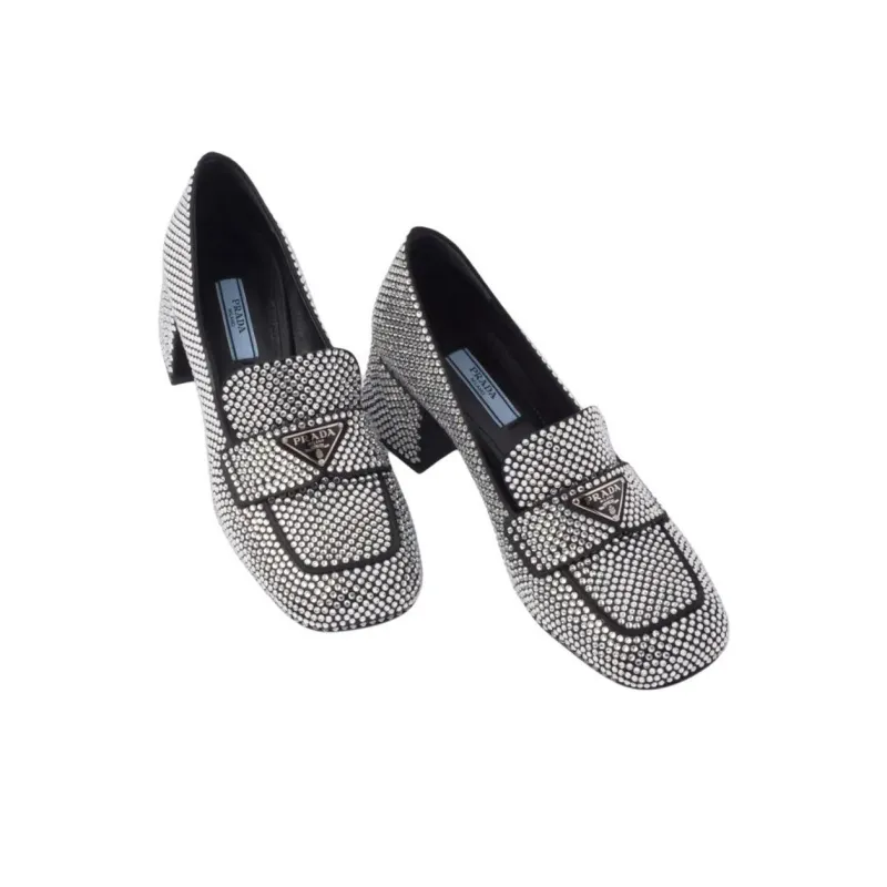 PRADA Mary Jane Shoes Women's Crystal-3