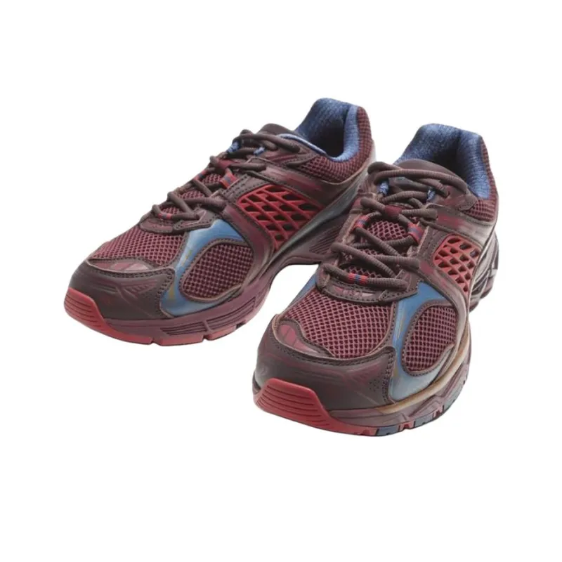 ZARA Slip Resistant Low Top Casual Shoes Men's Bright Red-1
