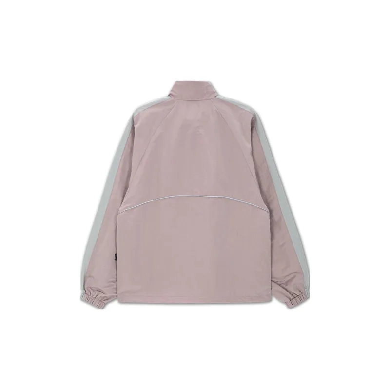 JOEGUSH My Cat Is Rockstar Nylon Track Jacket Jackets Coats Unisex Baby Pink/Light Pink-1