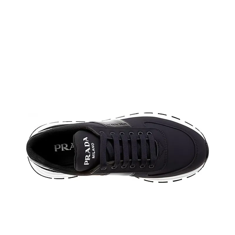PRADA Low Top Casual Shoes Women's Black-1