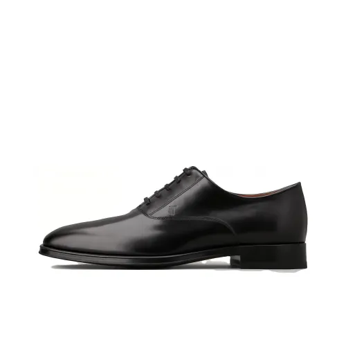 TOD'S Francesina Leather Oxford Shoes