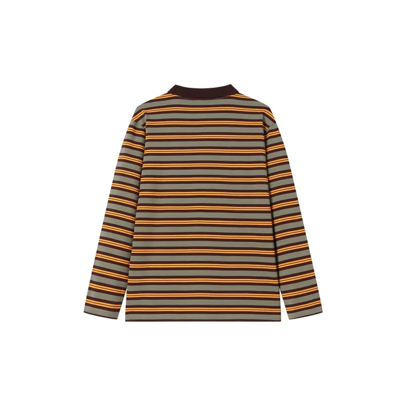 DANGEROUSPEOPLE Polo Shirt Unisex Stripes-1