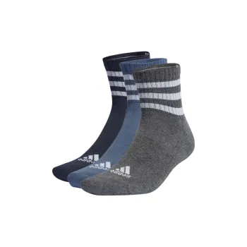 Adidas Free Shipping With AdiClub 3 Stripes Cushioned Sportswear Low Cut Socks 3 Pairs