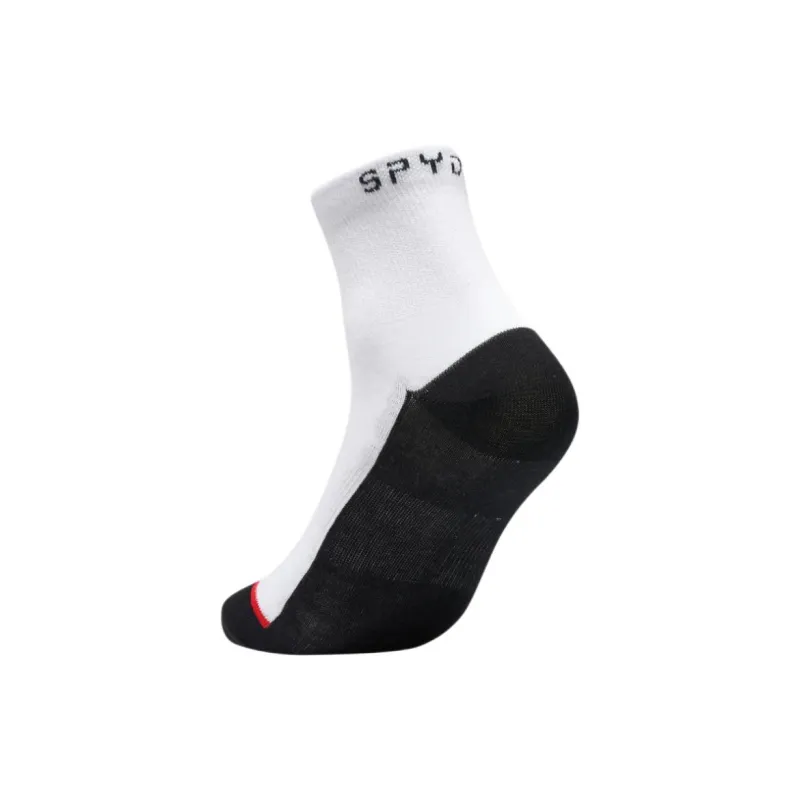 SPYDER Mid-Calf Socks Unisex 1 Pack White-2