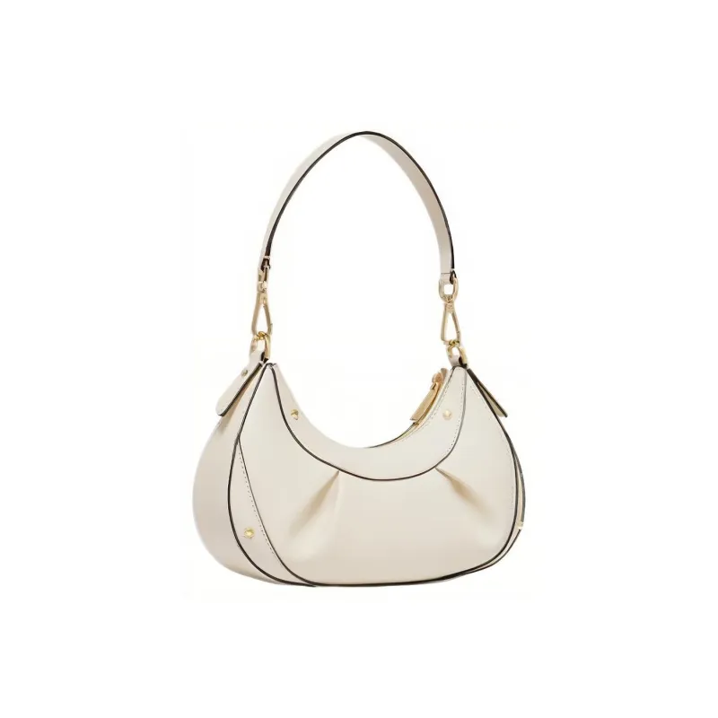 MICHAEL KORS Leather Handbag, Shoulder Bag, Crossbody Bag Trumpets Women's Milk White-1