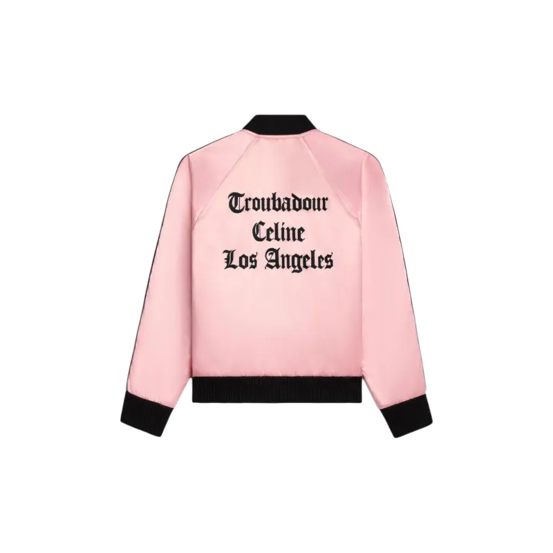 CELINE Troubadour Teddy Jacket In Satin-finish Nylon-1