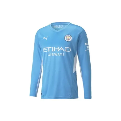 PUMA Manchester City's Home Jersey Collection Soccer Jerseys Men Blue