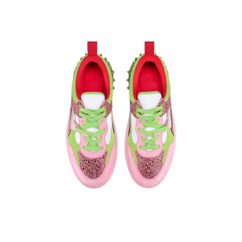 CL LUBOTING Astroloubi Low-Top Skateboard Shoes Men's Pink-3
