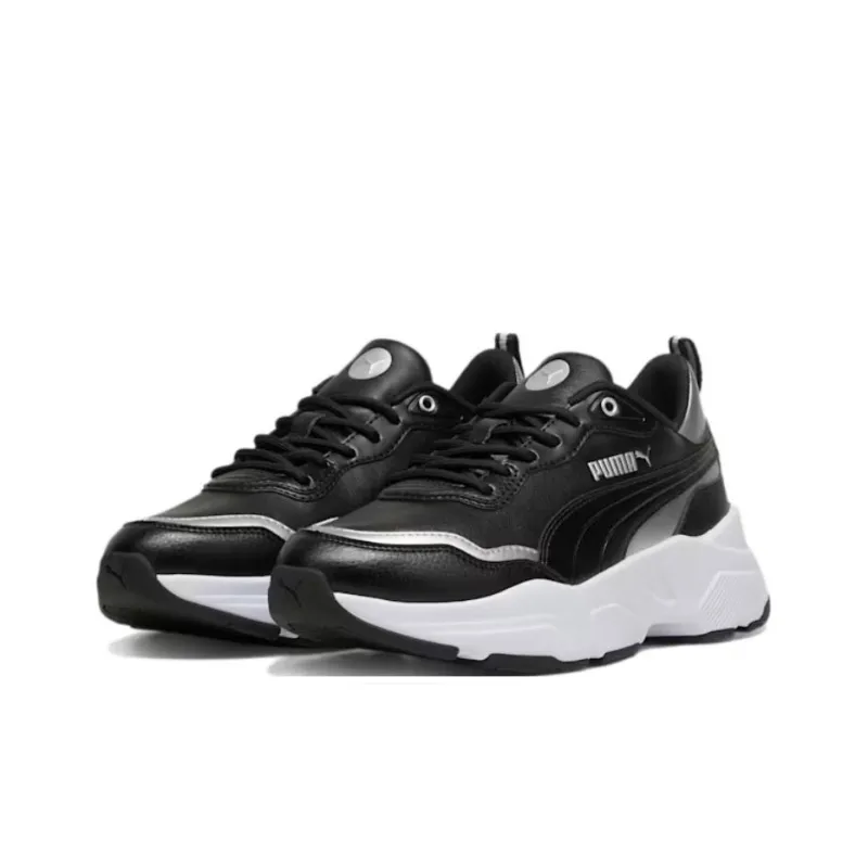 PUMA Cassia Anti-Slip Wear-Resistant Low-Top Casual Shoes Women's Black-1