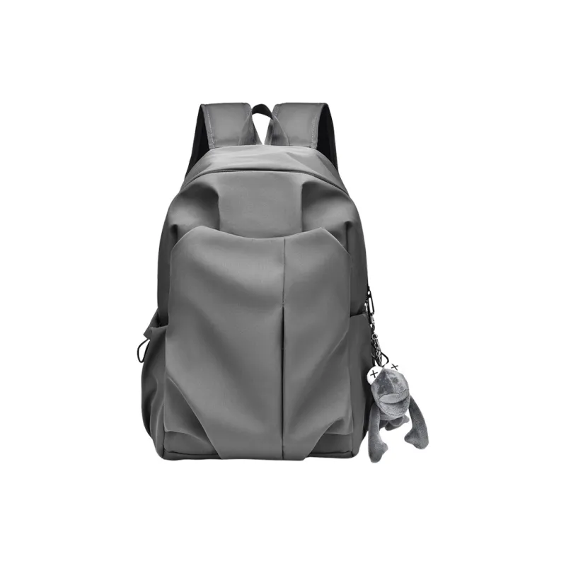 Aini Rabbit Nylon Backpack Regular Unisex Black/White/Gray/Red-8