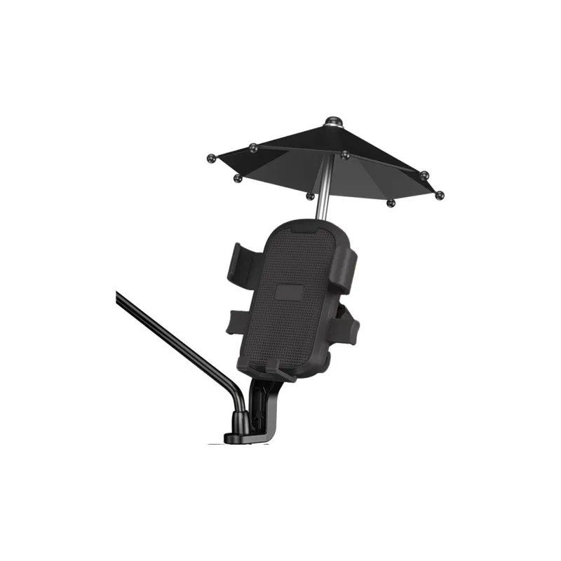 Shinco Phone Stands Electric Vehicle Anti Shake Delivery Navigation Cycling Stand Stable Clamp With ABS-9