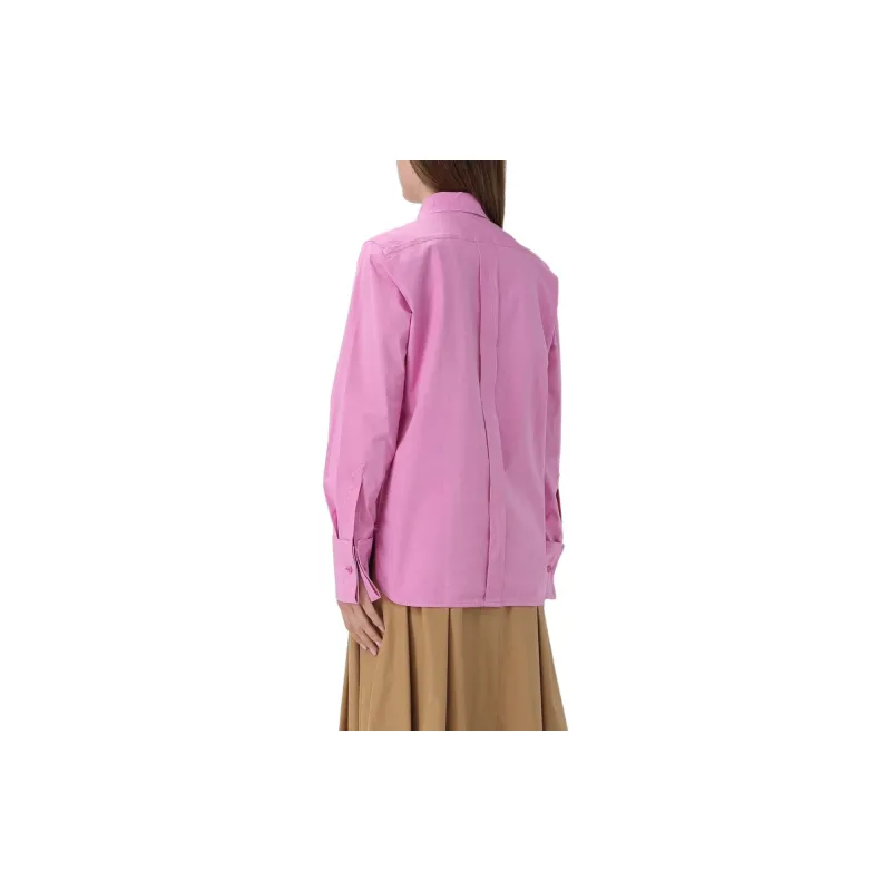 MaxMara Buttoned Long Sleeved Shirt-1