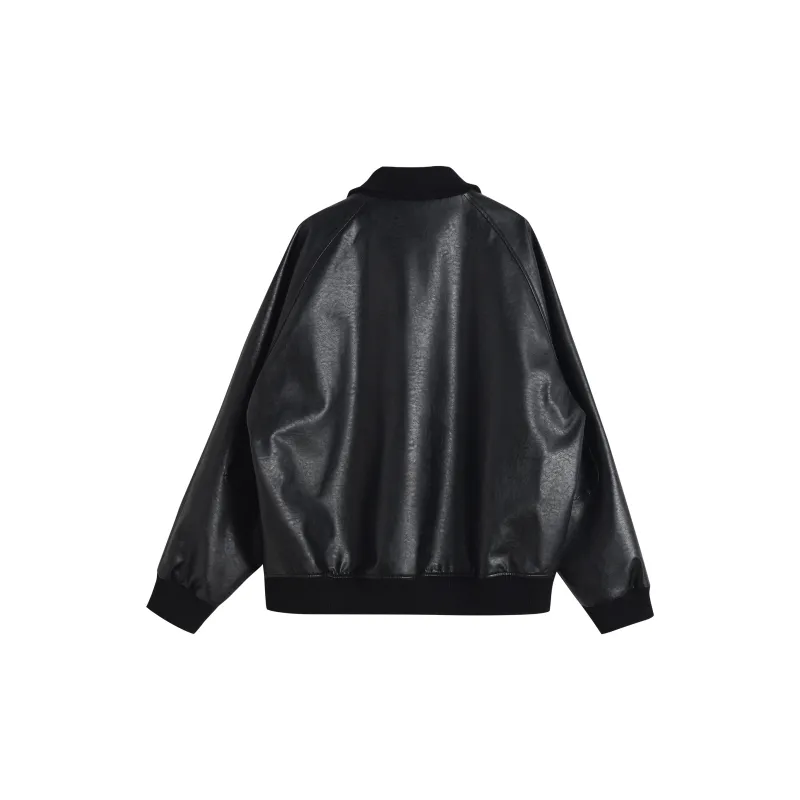 TIKIMOMOKA FW24 Leather Jacket Unisex-1