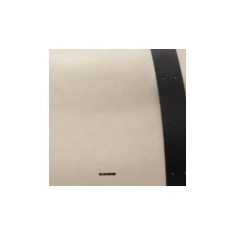 JIL SANDER Canvas Bag, Tote Bag, Shopping Bag, Shoulder Bag, Handbag Women's Beige-3