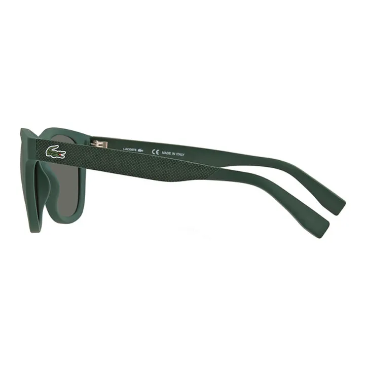 LACOSTE Plastic Square Sunglasses Unisex Green-2