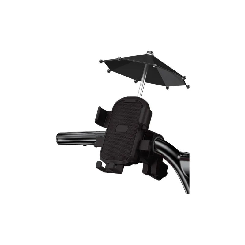 Shinco Phone Stands Electric Vehicle Anti Shake Delivery Navigation Cycling Stand Stable Clamp With ABS-6