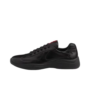PRADA Low Top Casual Shoes Men's Black