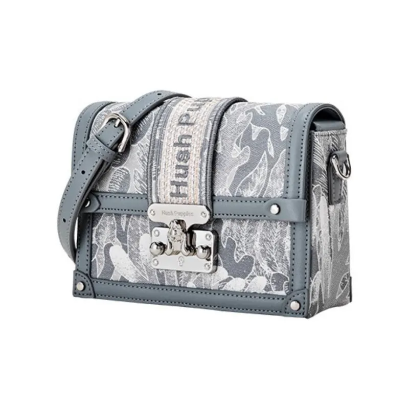 Hush Puppies Synthetic Leather Crossbody Bag Shoulder Bag Women's Gray-1
