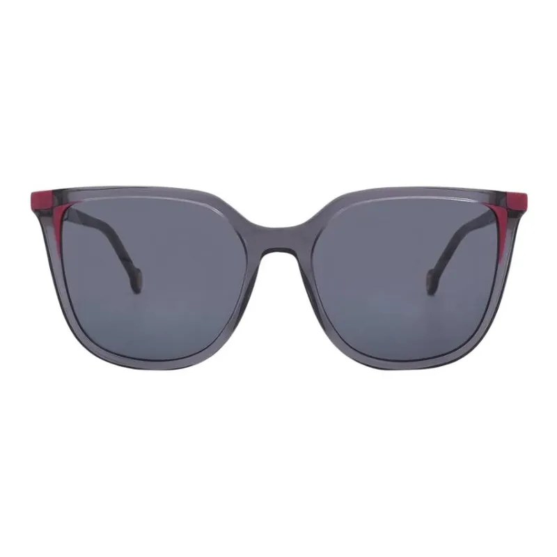 CarolinaHerrera Acetate Irregular Shape Sunglasses Women's Gray-1