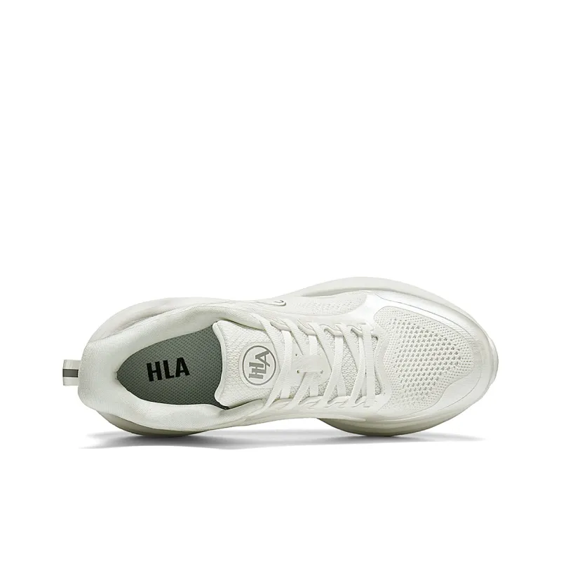 HLA Breathable Mesh Flyknit Height Increasing Versatile Running Shoes Casual Shoes Men's-2