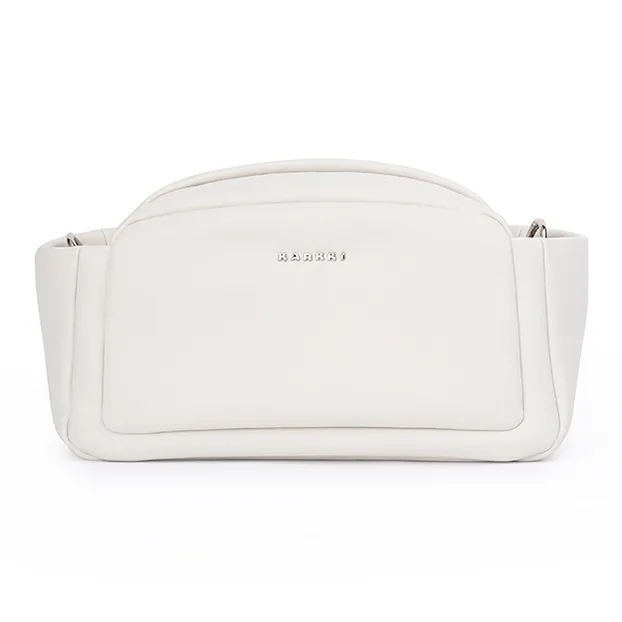 Karkki Leather Crossbody Bag, Shoulder Bag Women's White-1