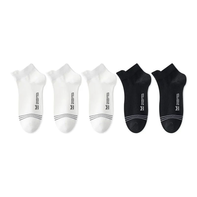 MIIOW Cool One Summer Series Ankle Socks Men's 5 Pack-13