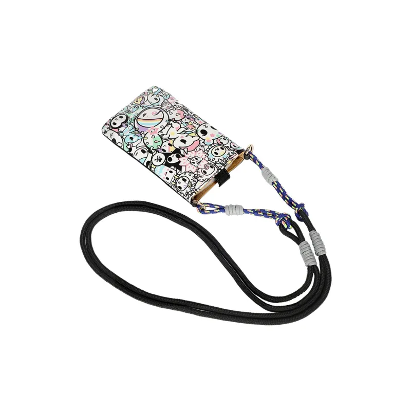 Tokidoki Unicorn Series PVC Shoulder Bag Regular Unisex Black-1