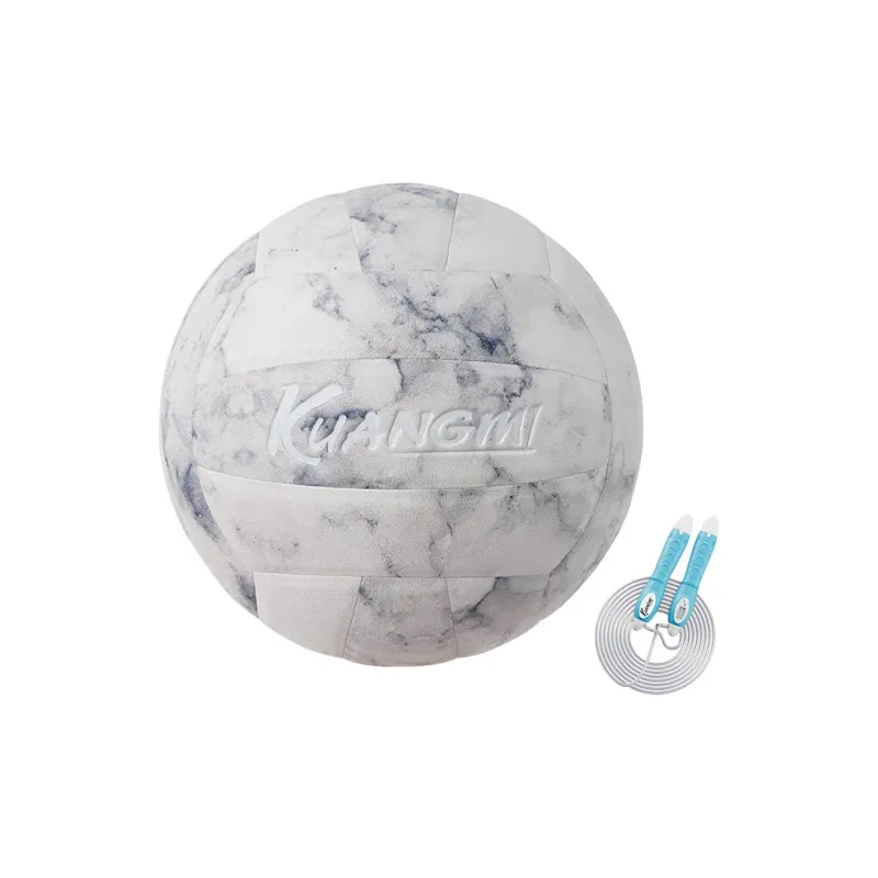 Kuangmi PU Size 5 Volleyball Unisex Fishbelly White-24