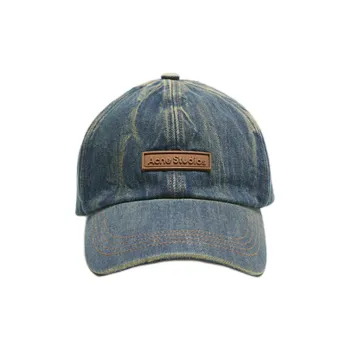 Acne Studios Logo patch Denim Cap