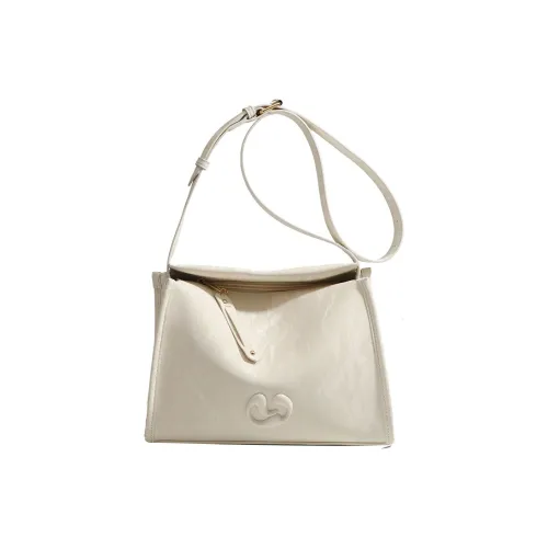 NX DOUGHNUT PU Shoulder Bag Regular Women's Ecru