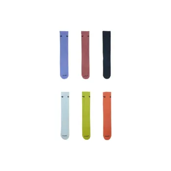 Nike Mid Calf Socks Unisex 6 Pack Multicolor