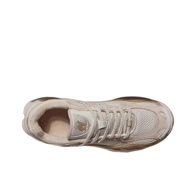 CAMEL Cushioned Wear Resistant Lightweight Warm Low Top Casual Running Shoes Women's-21