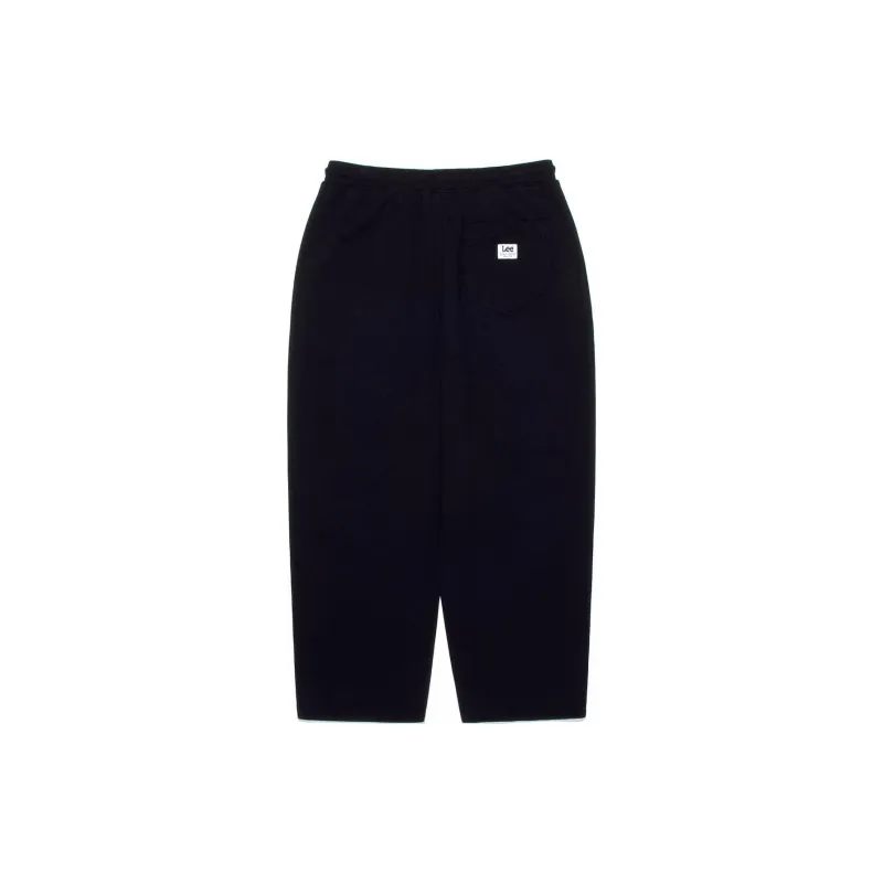 Lee Knitted Sweatpants Unisex Black-1