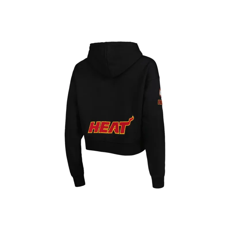 NBA Pro Standard Black Miami Heat Classic Sweatshirt Women's Black-1